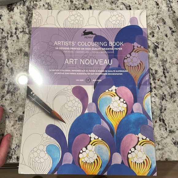 Adult Coloring Book - Picture 1 of 6